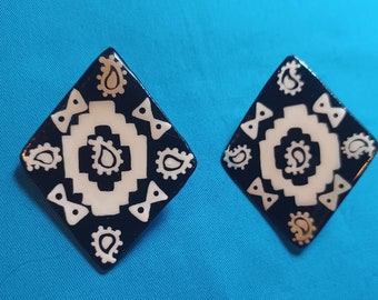 Earrings with Ethnic Design