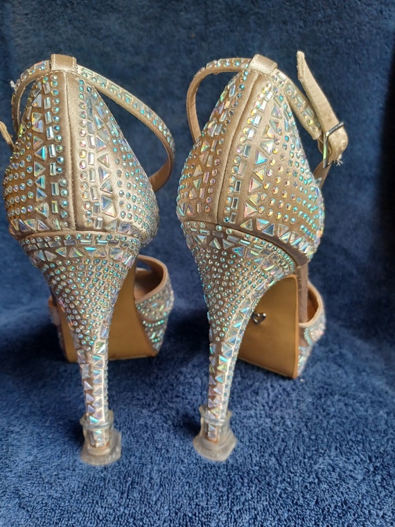 Aurora Borealis Rhinestone Shoes - image 4