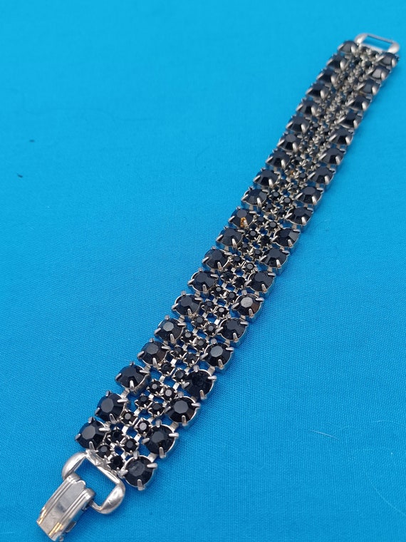 Black Glass Bracelet