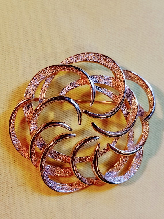 Sarah Coventry "Tailored Swirl" Brooch 1967