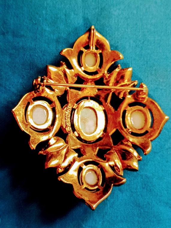 Sarah Coventry "Remembrance" Brooch/Pendant 1968 - image 3