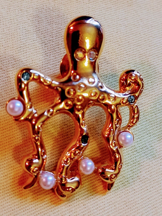 Avon "Elegant Sealife-Octopus" 1995