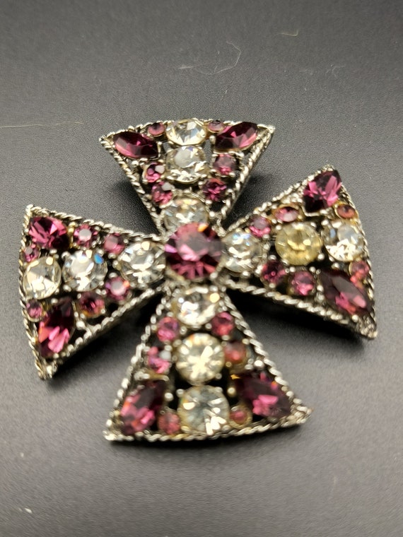 Maltese Cross Brooch