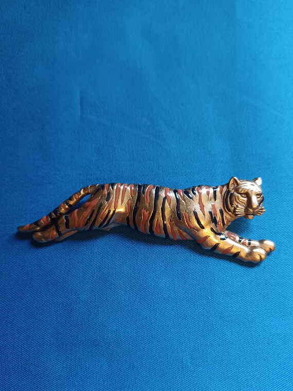 Tiger Brooch