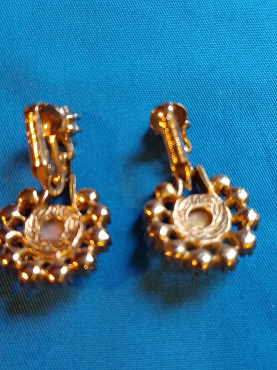 Sarah Coventry "Empress" Earrings 1972 - image 2