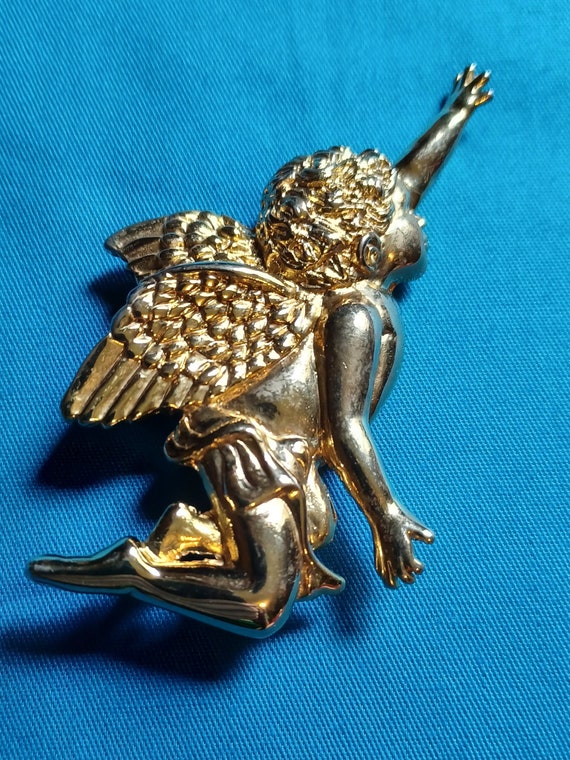 Cherub Brooch