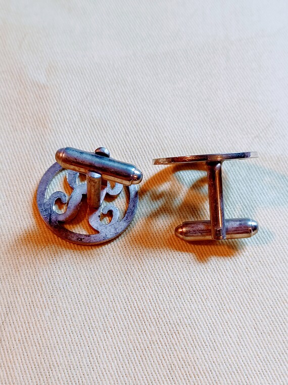 Cufflinks with the Letter "R" - image 3