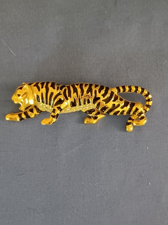 Tiger Brooch