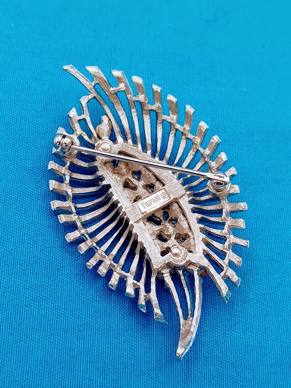 Trifari Rhinestone Brooch - image 3