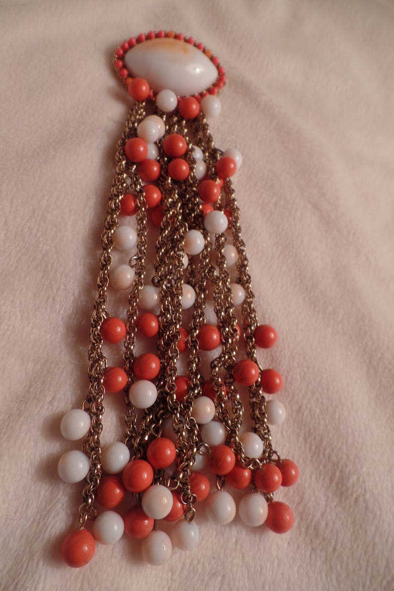 Impressive 1960/'s Brooch-6 34 Inches in Length