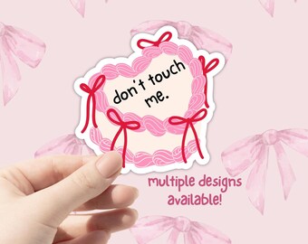 Anti-Valentines Sticker | Valentines Day Stickers | Valentine's Gift | Coquette Sticker | Perfect for Planners, Scrapbooks, Gifts & Crafts