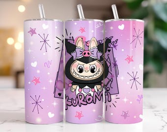 Cute Monster Tumbler | Spooky Kawaii Creature | Gift for Toy Lovers | Trendy Character Tumbler