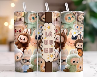 Cute Monster Tumbler | Spooky Kawaii Creature | Gift for Toy Lovers | Trendy Character Tumbler