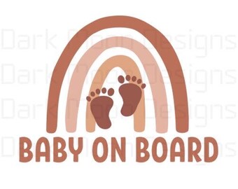 Baby an Bord Mutterschafts-Shirt-Design, Boho-Babyparty, Boho-Thema, neue Babyankündigung, neues Baby PNG SVG