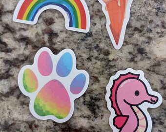 Bundle of 4 Mini Magnets