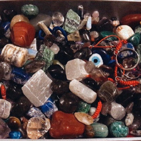 Crystal Confetti Scoops: Tumbled, Raw, Points, Towers, Bracelets, Keychains, Pendants, Shapes, Chips, and More!