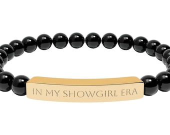Bracciale Swifty Showgirl Era: pietra naturale in 7 colori, elasticizzato