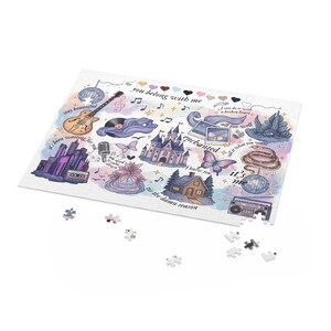 Swifty Era Icon Puzzle: Taylor Album Art (120/252/500-Piece) 20" × 16" (500 pcs)