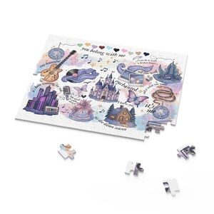 Swifty Era Icon Puzzle: Taylor Album Art (120/252/500-Piece) 10" × 8" (120 pcs)