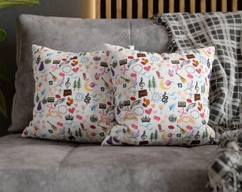 Swifty Pillowcase: Taylor Fan Room Decor, Eras Design