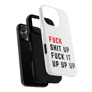 Swifty Phone Case Fuck Shit Up | Eras Tough iPhone, Samsung Case image 9