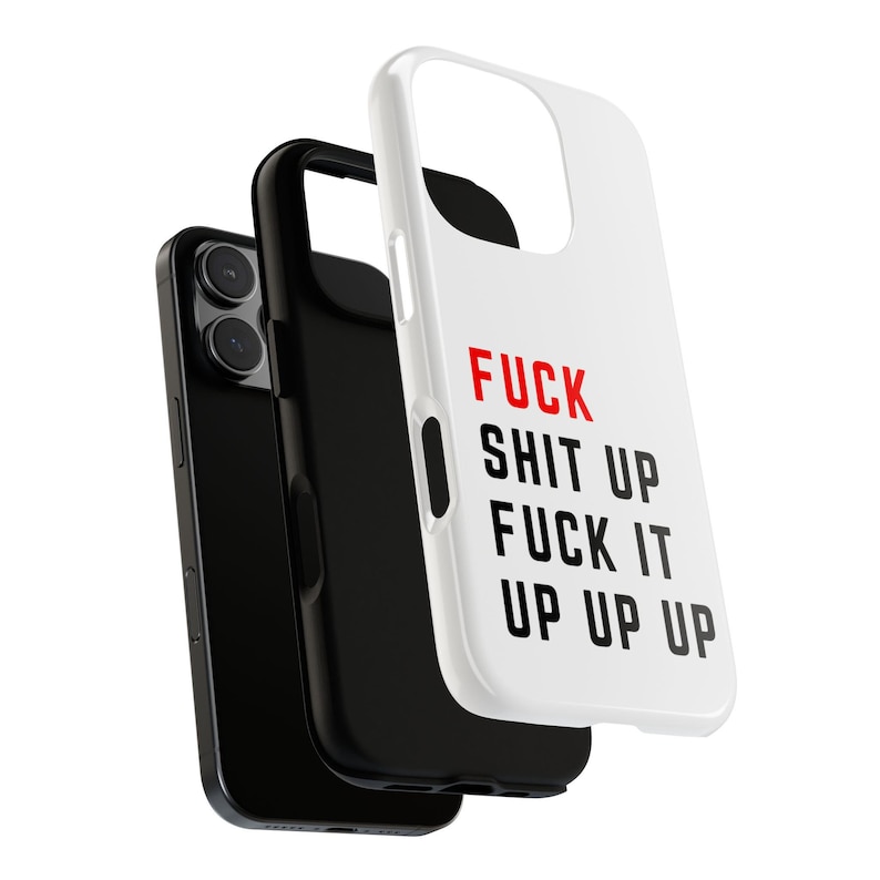 Swifty Phone Case Fuck Shit Up | Eras Tough iPhone, Samsung Case image 9
