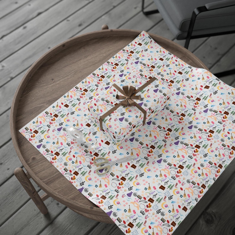 Swifty Eras Gift Wrapping Paper: Taylor Birthday Christmas Present image 4