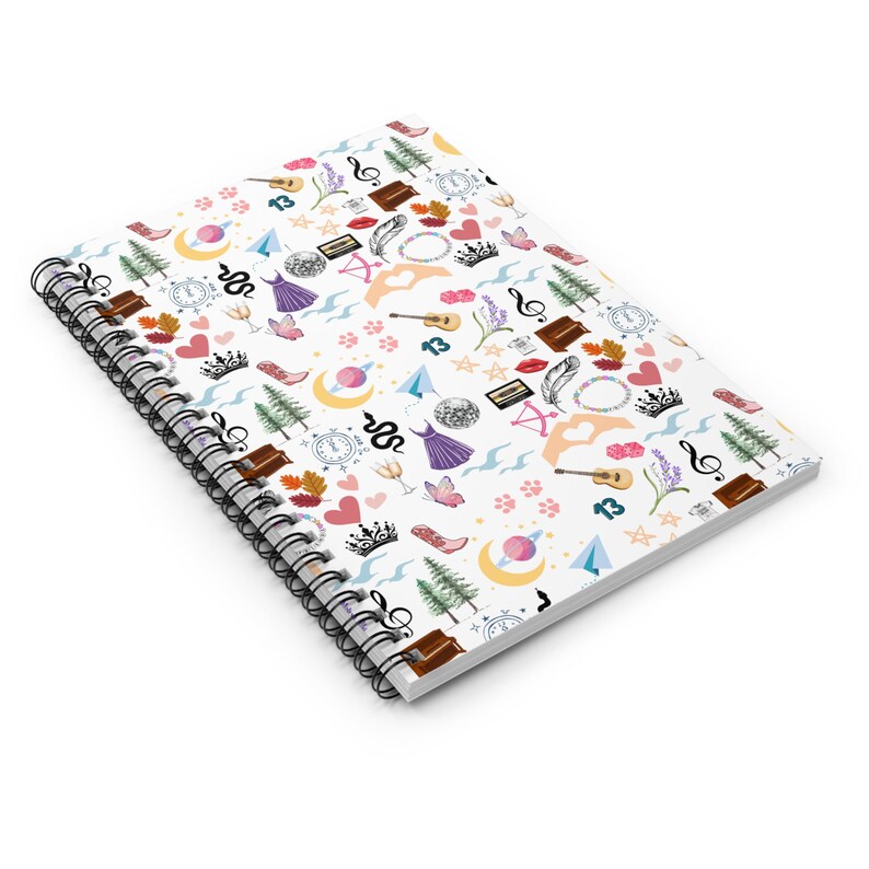 Swifty Spiral Notebook Eras, Taylor Fan Journal, Christmas Gift image 4