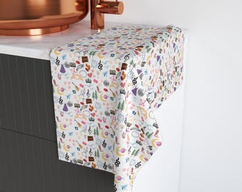 Swifty Eras Hand Towel: Taylor Fan Bathroom Decor