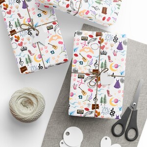 Swifty Eras Gift Wrapping Paper: Taylor Birthday Christmas Present image 2