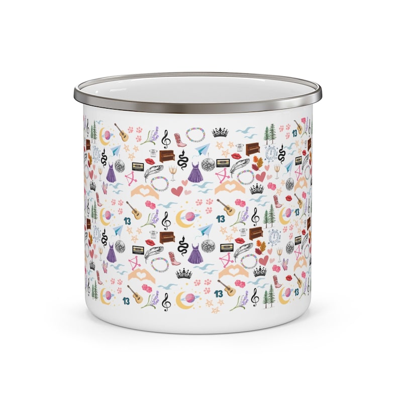Swifty Eras Enamel Mug: Taylor Inspired Gift image 4