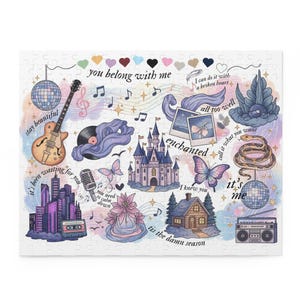 Swifty Era Icon Puzzle: Taylor Album Art (120/252/500-Piece) image 2