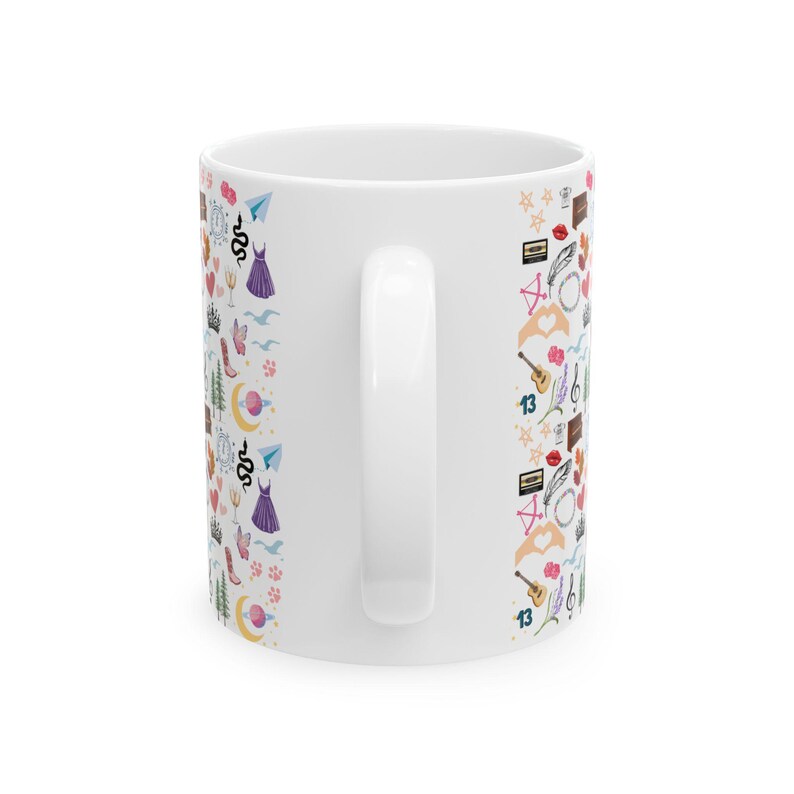 Swifty Eras Ceramic Mug: Taylor Gift, Coffee Cup - 11oz/15oz image 9
