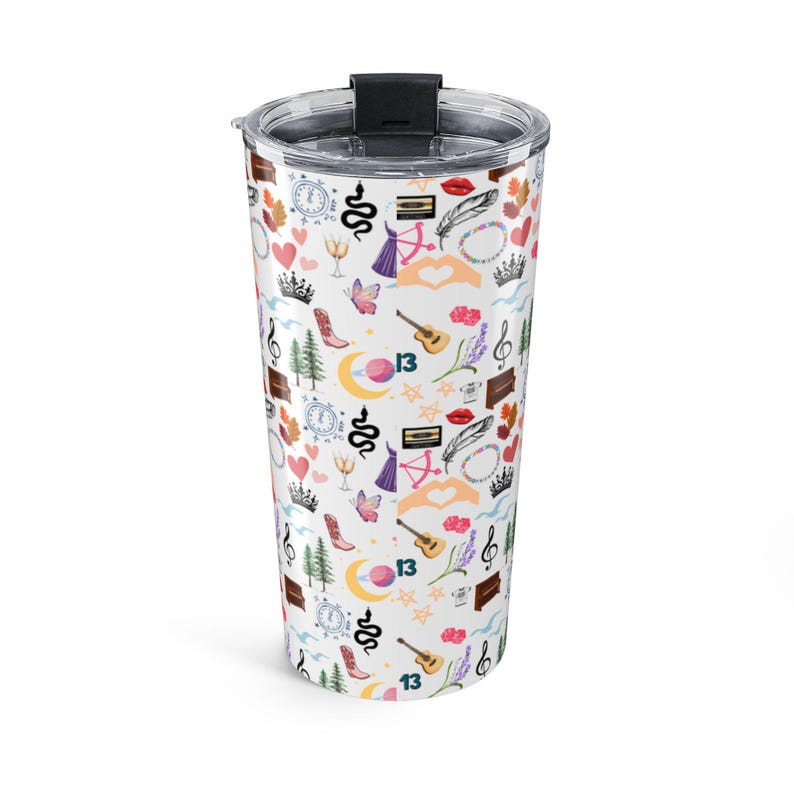Swifty Tumble Eras: 20 Unzen isolierte Edelstahlkaffeetasse Bild 4