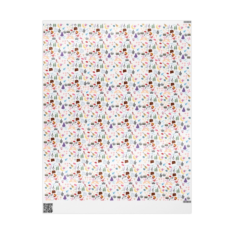 Swifty Eras Gift Wrapping Paper: Taylor Birthday Christmas Present image 6