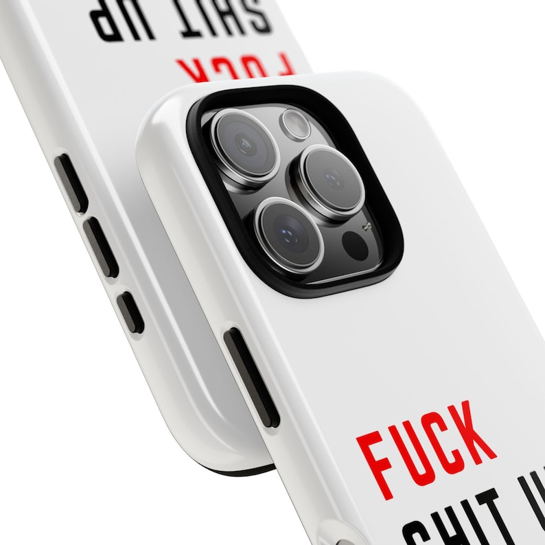 Swifty Phone Case Fuck Shit Up | Eras Tough iPhone, Samsung Case image 8