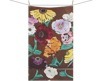 Surprise Piano Tea Towel | Eras Tour Inspired Floral Kitchen Decor