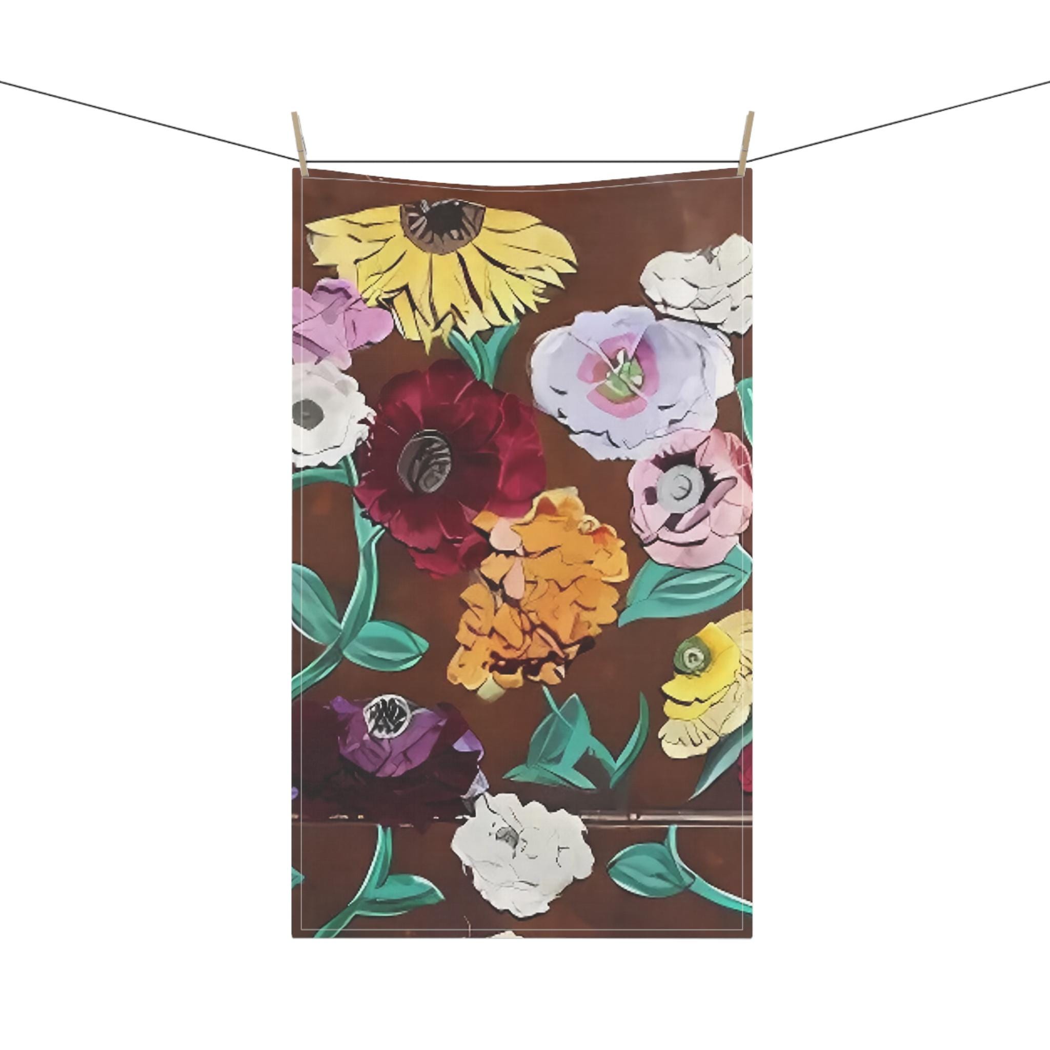 Torchon Piano Surprise | Décoration florale de cuisine inspirée de la tournée Eras