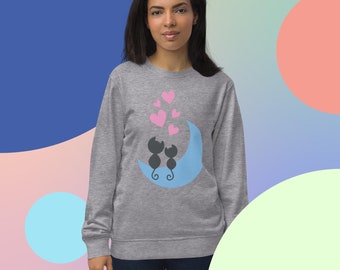 Comfortable Unisex Organic Sweatshirt | Eco-Friendly Cotton Blend