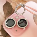 Diamond Rhinestone iPhone Camera Lens Protector: Bling Cover