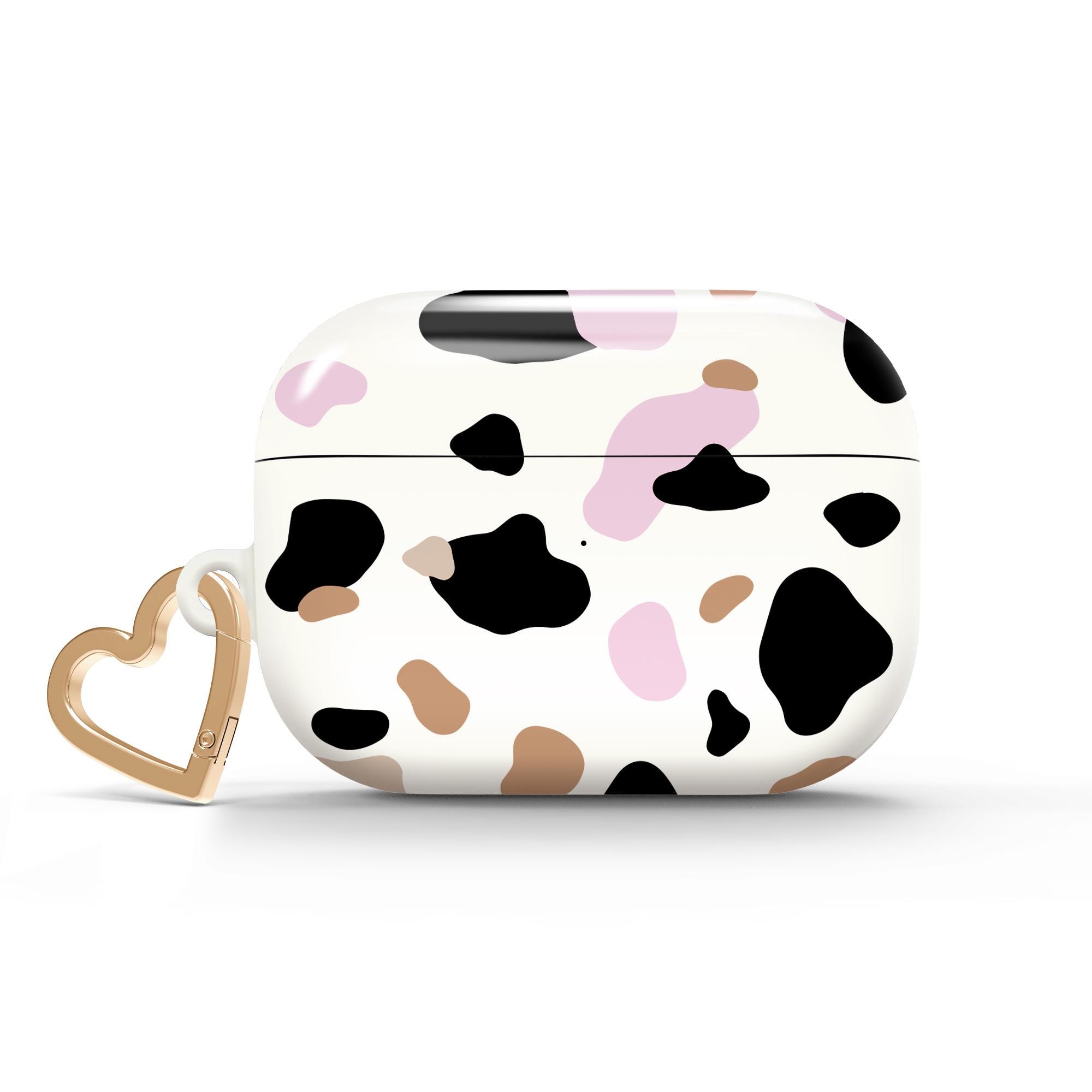 Cow Print Airpods Case With Keychain, Protective Cover - Etsy