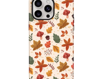 Fall Leaves iPhone Case: Autumn Magsafe Tough Cover