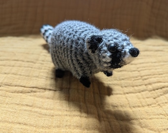 Waschbär Plüschtier Amigurumi Häkeltier