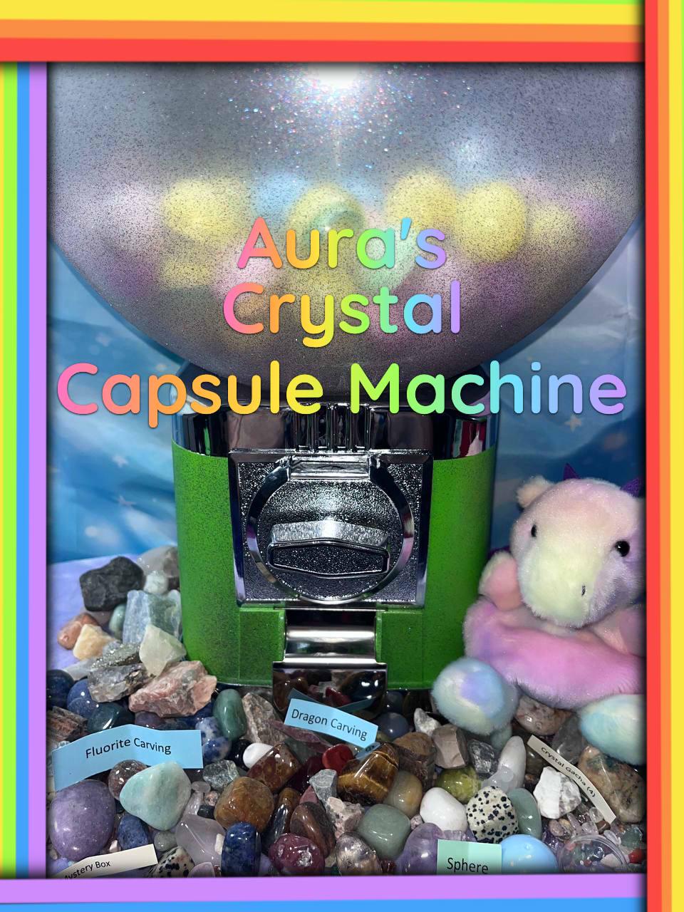 Aura's Crystal Capsule Machine - Etsy