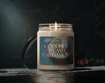 Coconut Cream + Cardamom Scented Candle