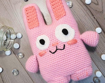 Conejito de peluche de los Sims: Tutorial de amigurumi de crochet