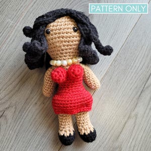 Crochet Pattern for The Sims Bella Goth Character