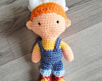 Patrón de crochet Harvest Moon: Muñeca Ann Amigurumi - Regalo de juego acogedor