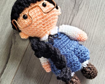 Patrón de crochet Harvest Moon: Muñeca Mary Amigurumi (PDF DIY)