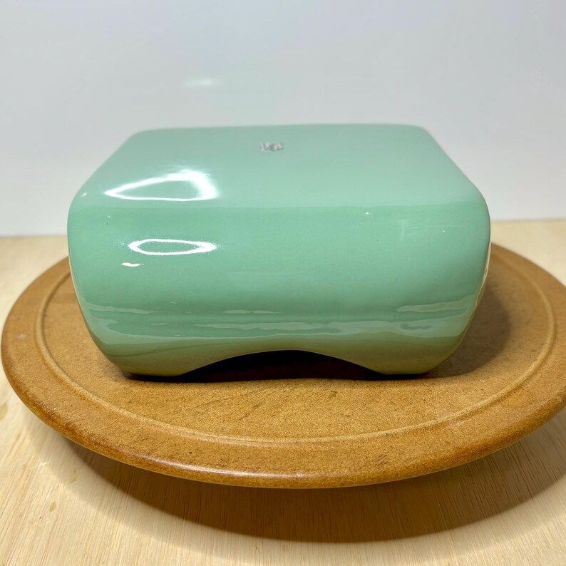 Pottery Riser Vintage Haeger Pottery Riser | Mint Green Ceramic Pedestal Stand (model ...